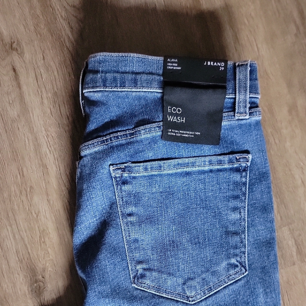 J Brand Women's Skinny Jeans in Medium Blue Eco Wash